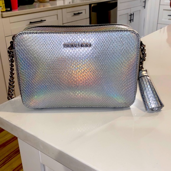 Michael Kors Handbags - Michael Kors Holographic Crossbody Bag